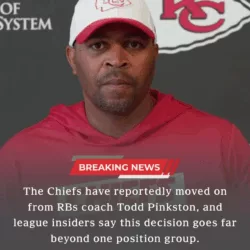 Chiefs Part Ways With RBs Coach Todd Pinkston, Signaling Deeper Offensive Reset in Kansas City