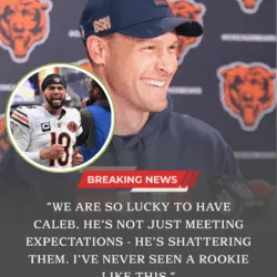 “We Are So Incredibly Lucky”: Ben Johnson Gets Emotional Reflecting on Caleb Williams’ Journey to the Playoffs