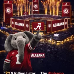 Alabama Crimson Tide Announce Ambitious $2.8 Billion Bryant-Denny Stadium Transformation