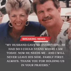 Heartbreaking Farewell: Diana Ditka’s Emotional Moment Leaves the Football World in Silence