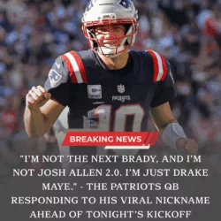 BREAKING: MVP Favorite Drake “Drake Maye” Maye Set for Highly Anticipated Playoff Debut as Patriots Host Chargers in Primetime Wild Card Showdown