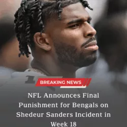 NFL Announces Final Punishment for Bengals on Shedeur Sanders Incident in Week 18