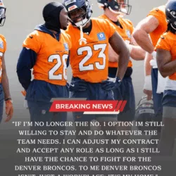 BREAKING: Veteran Star Accepts Pay Cut as Broncos Face Budget Pressure, Choosing Loyalty Over Money