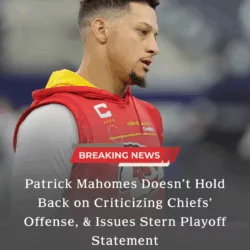 Patrick Mahomes Breaks Silence and Delivers a Blunt Reality Check on the Chiefs’ Offense