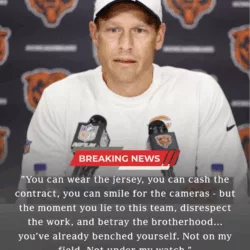 Chicago Bears Head Coach Ben Johnson Suspends Three Players After Alleged Practice Absence Incident