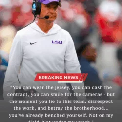 LSU Tigers Head Coach Lane Kiffin Suspends Three Players After Practice Absence Incident