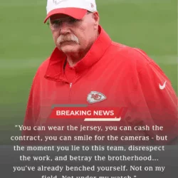 Andy Reid Suspends Three Chiefs Players in Firm Stand on Accountability