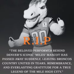 A Community in Mourning: Honoring the Life and Legacy of the Man Behind Miles the Mascot