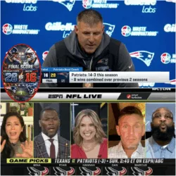 Mike Vrabel’s Quiet Fire: How Doubt Became Fuel After Patriots’ 28–16 Win