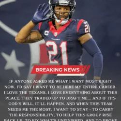 HEART BREAKING: Amid the Storm After a Bitter Loss to the Patriots, Texans’ $40 Million Star Agrees to Pay Cut to Stay in Houston