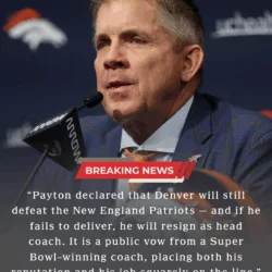 Sean Payton Puts His Job on the Line as Broncos Face Patriots Without Bo Nix