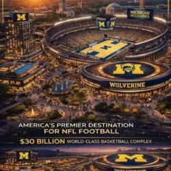 🚨 BREAKING: Michigan Wolverines Men’s Basketball Announces Historic $30 Billion Stadium Investment
