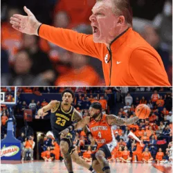 Shock in the Big Ten: Brad Underwood’s Allegations Against Yaxel Lendeborg Backfire After Stunning Test Results