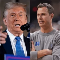 BREAKING NEWS: Jon Scheyer’s Blunt Words on Donald Trump — and the Follow-Up That Stunned Duke Fans