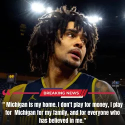 🔥 BREAKING NEWS: After Elliot Cadeau's name mushroomed on the transfer market, he made a shocking statement — he said he was willing to turn down big NIL opportunities just to stay with the Michigan men's basketball team.