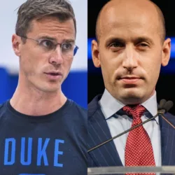 HEART-STOPPING FIRESTORM: JON SCHEYER’S SHOCKING “FASCIST” ACCUSATION IGNITES NATIONAL OUTRAGE AS STEPHEN MILLER FIRES BACK AND DUKE BASKETBALL IS THRUST INTO A POLITICAL STORM_TL