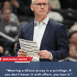 Dan Hurley Draws a Hard Line: Uconn Star Was Sent to the Bench.