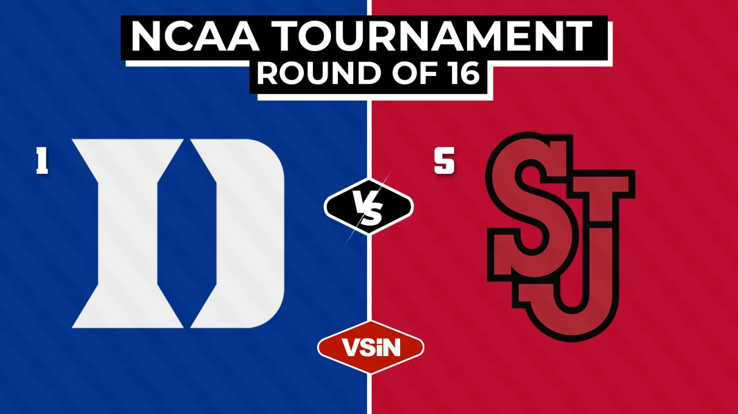 Cover Image for MARCH MADNESS SHAKE-UP: New Tip-Off Time Confirmed for Duke vs. St. John’s Sweet 16 Thriller