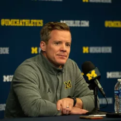 Dusty May Stuns Michigan with Pre-Game Suspensions Before Howard Matchup