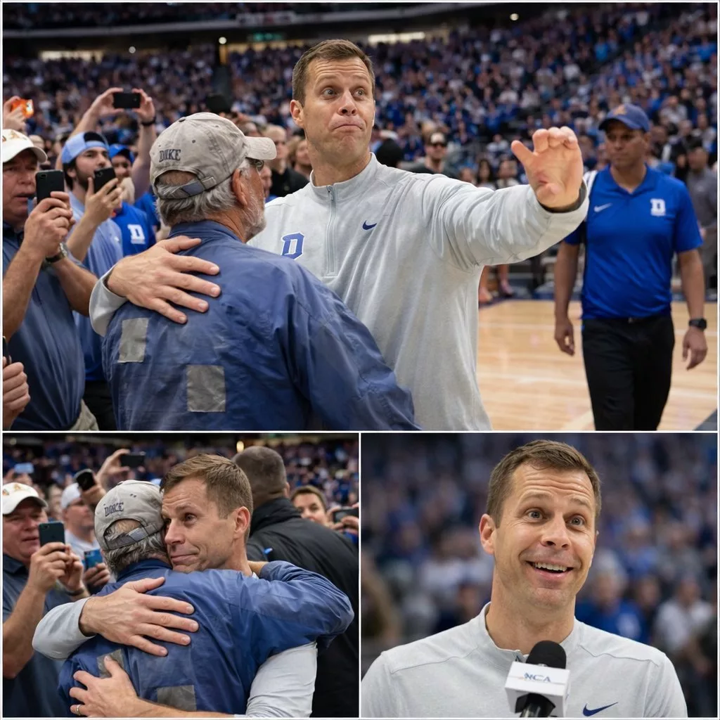 Cover Image for 🚨 EMOTIONAL MOMENT AT CAMERON INDOOR: Duke Fans Witness a Scene That Transcended Basketball 🏀💙