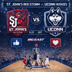 STORM AT THE GARDEN: FOX Sports Shifts Schedule for Epic UConn vs. St. John’s Big East Finale