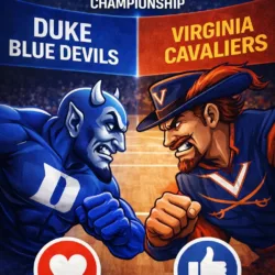 TOBACCO ROAD TITANS: Duke and Virginia Set for Rescheduled ACC Championship War