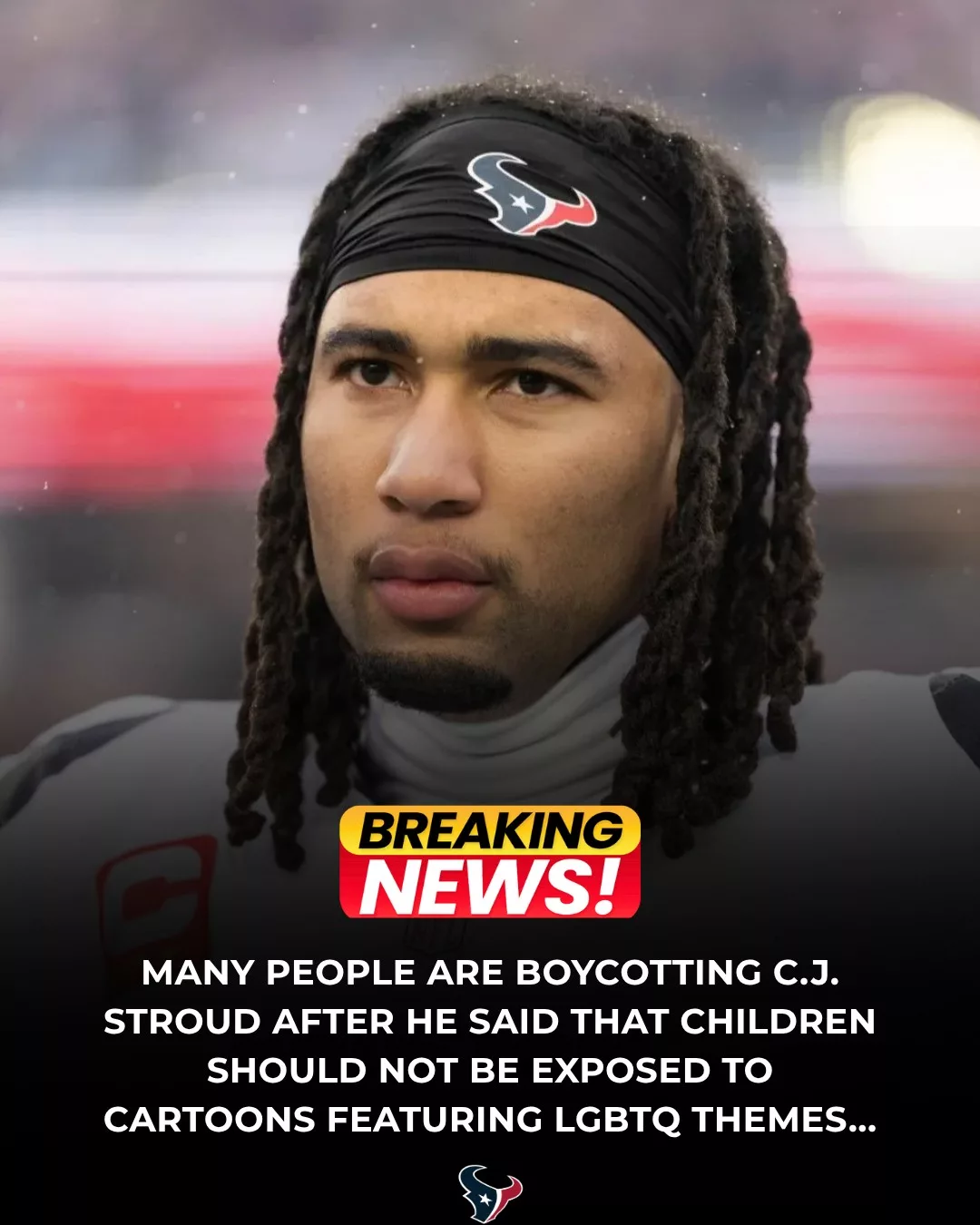 Cover Image for Controversy Surrounds C.J. Stroud: Navigating Public Voice, Responsibility, and Respect