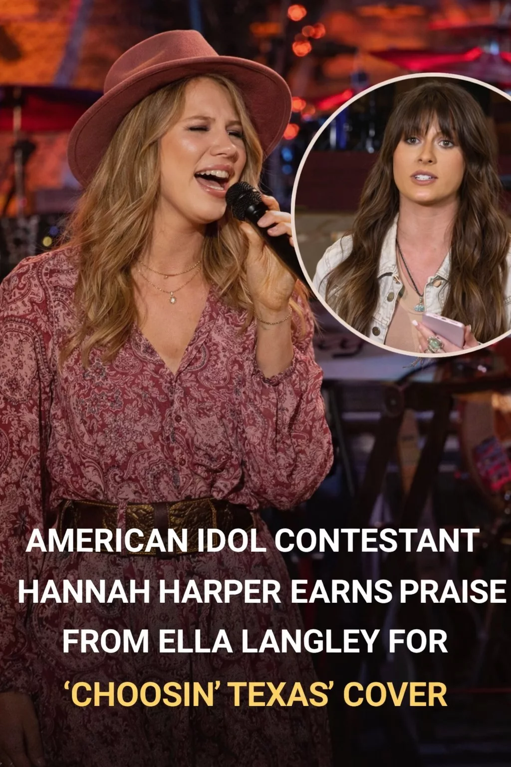 Cover Image for Hannah Harper—the young singer—stepped onto the stage not with the flashy theatrics often seen on competition nights, but with the calm confidence of a contestant who had spent the entire journey proving herself on the American Idol stage. And when she accepted the title for her deeply emotional musical journey, her voice softened—raw, honest, and completely unforgettable.