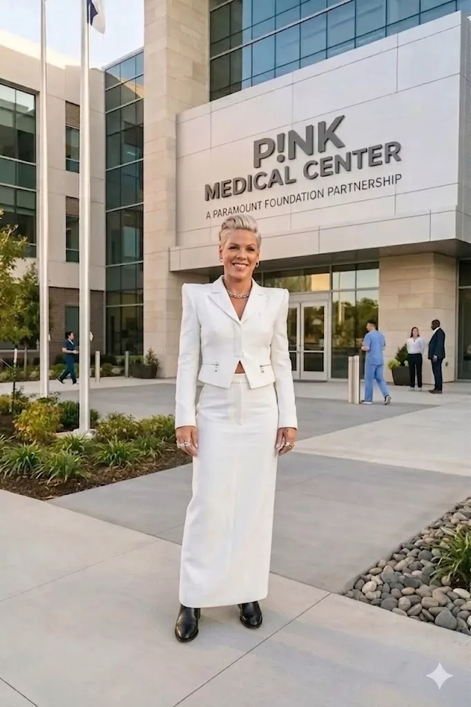 Cover Image for 🚨 P!nk has teamed up on a meaningful charity project: building a free medical center in New York City for low-income residents and the homeless.