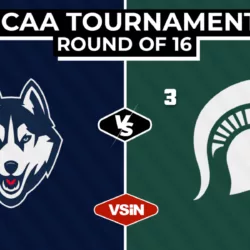 MARCH MADNESS SHAKE-UP: New Tip-Off Time Confirmed for UConn vs. Michigan State Sweet 16 Thriller