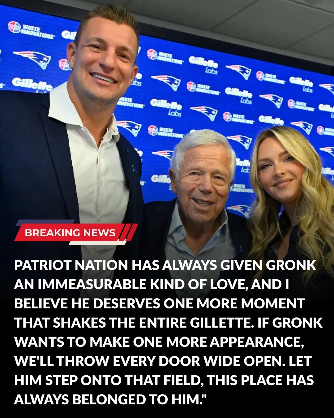 Cover Image for 🏆 The GOAT Tight End Comes Home: Rob Gronkowski’s Final Chapter Ends Where It All Began