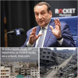 Coach K Pledges $1 Million to Aid Victims of Southern Iran School Strike