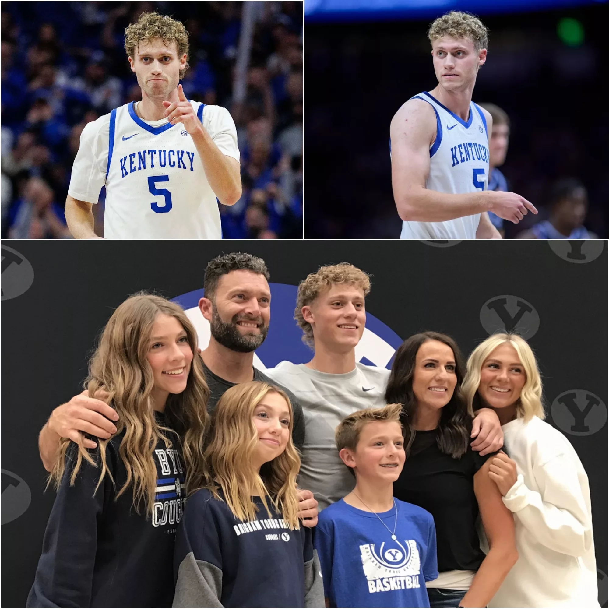 Cover Image for GOOD NEWS: After the Kentucky Wildcats’ dominant performance, guard Collin Chandler quietly did something even more meaningful off the court. Using a significant portion of his professional earnings and NIL funds from the season, Chandler helped his parents fulfill a dream they had carried for years.