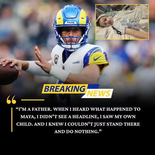 Cover Image for ❤️ RESPECT: A powerful act of kindness from a Rams star is touching hearts everywhere…  After learning about 12-year-old Maya Gebala — who survived a devastating school shooting and underwent multiple life-saving surgeries — he stepped in quietly and changed everything. While her family was drowning in medical debt and had sold nearly everything to keep her alive, he made a decision that speaks louder than words: he covered all her medical costs and ensured she received care at one of the best children’s hospitals in Los Angeles.  No cameras. No spotlight. Just compassion.  👉 Who is the Rams star behind this incredible act — and what inspired him to step in? This story will stay with you… 💔