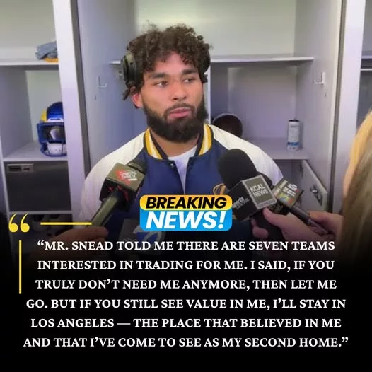 Cover Image for 🚨 BREAKING: Kyren Williams is suddenly one of the hottest names on the trade market 👇 Reports say 4 teams have already submitted offers for the Rams’ star RB, and things are heating up fast inside Los Angeles. What started as quiet interest has quickly turned into serious negotiations — and now the Rams face a major decision. Do they hold onto a key offensive weapon… or cash in while his value is at its peak? With the market moving quickly and multiple teams pushing hard, this situation could shift at any moment. Which teams are involved, and what are they offering? This could turn into one of the biggest moves of the offseason. 👀