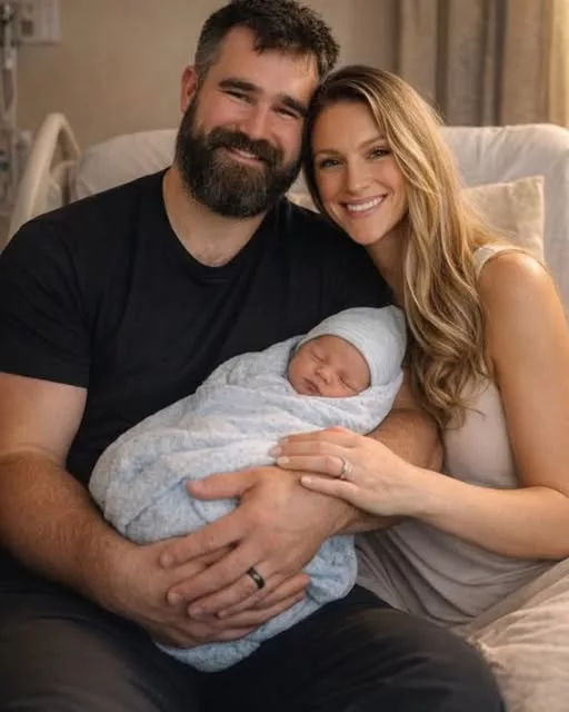 Cover Image for A beautiful new chapter begins for Jason Kelce and Kylie Kelce as they welcome their baby boy into the world 🍼💙. The joy, the emotions, and the love surrounding this moment are simply beyond words. From the moment he arrived, their lives changed forever—filled with laughter, warmth, and a future that feels even brighter.  Fans have watched their journey for years, but this moment hits differently. It’s not just about football anymore—it’s about family, legacy, and something truly special beginning.  What’s the sweet story behind his arrival… and why is everyone talking about this moment? 👇