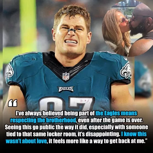 Cover Image for 🦅 DRAMA: A surprising situation involving Eagles legend Brent Celek is getting fans talking… 😳  Reports say Celek isn’t happy after his ex-wife went public with a new relationship — and the twist? It’s with one of his former Eagles teammates. The situation has quickly turned into a hot topic, raising questions about loyalty, respect, and what really goes on behind the scenes.  This isn’t just personal — it’s hitting close to home within the Eagles circle.  👉 Who is the former teammate involved, and what exactly led to this tension? The full story is more complicated than it seems… 👀
