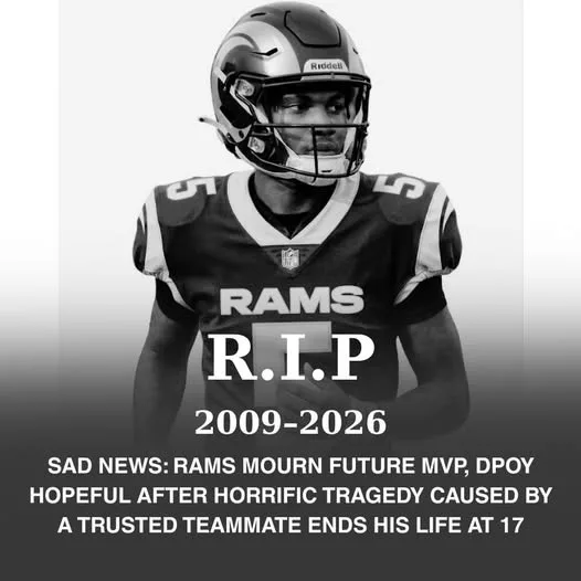 Cover Image for Heartbreak is spreading across the Los Angeles Rams community after the devastating loss of a young talent who was just days away from turning 17. What makes this tragedy even harder to process isn’t just the loss itself—but the painful truth behind how it happened. Someone he trusted… someone close to him… is now part of a story no one ever imagined. 💔  He wasn’t just a promising player—he was a bright spirit, a teammate, a dreamer with a future that once felt limitless. Now, those dreams are gone in an instant.  As more details emerge, the reality becomes even more heartbreaking. What really happened that night… and why is it leaving so many searching for answers? 👇