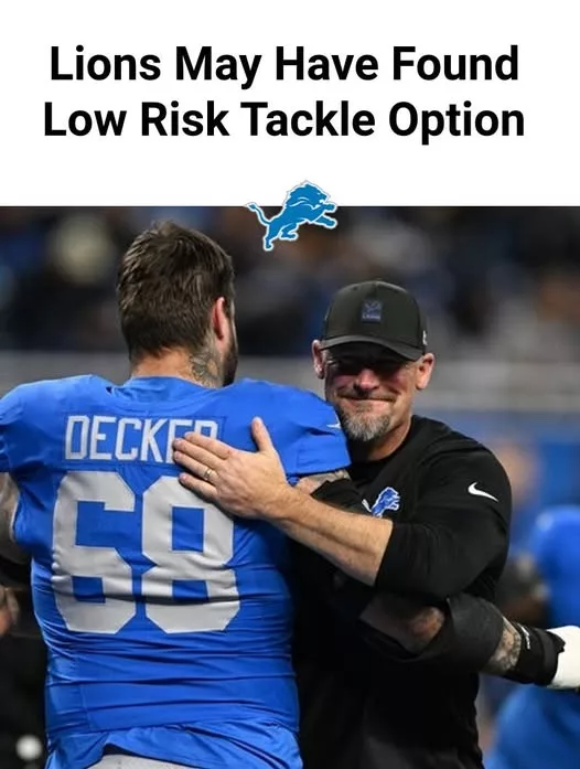 Cover Image for There’s definitely a quiet tension building around the Lions’ offensive line right now. With Taylor Decker gone, it’s not panic—but it’s not comfort either. It feels like the front office is taking a deep breath, scanning the landscape, and refusing to rush into a move that could define the season. That patience might be smart… or risky. Fans are watching closely, wondering if a hidden gem will step up or if a bigger move is still coming. One thing’s certain: this moment matters more than it seems. The next decision could shape the entire offense. So the real question is—are the Lions waiting for the perfect fit, or running out of time? 👀