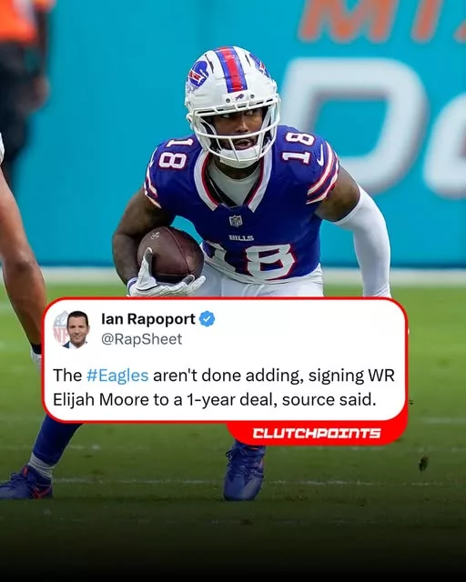 Cover Image for 🦅 The Eagles just added another explosive weapon — and it’s turning heads 👇  Elijah Moore is officially in Philadelphia on a one-year deal, bringing elite speed and big-play potential to an already dangerous offense. But this move isn’t just about talent… it’s about chemistry.  Behind the scenes, Moore shares a powerful, lifelong bond with AJ Brown — a story that goes far beyond football and could make this connection even more special on the field.  Could this be the spark that takes the Eagles’ offense to another level?  The full story behind their relationship is something every fan needs to see. 👀