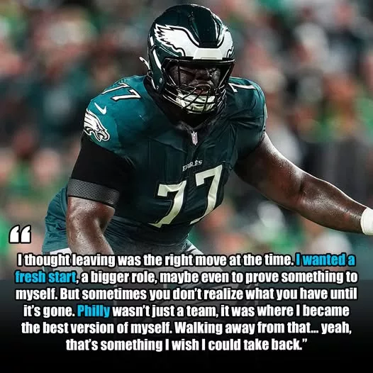 Cover Image for 🦅 BREAKING: Eagles Champion Ready to Sacrifice Everything for Philly Return 😳👇 A former Super Bowl hero of the Philadelphia Eagles is making headlines after reports revealed he’s willing to take up to a 50% pay cut just to return to the city he once helped bring glory to. 💚 For fans, this isn’t just about football—it’s about loyalty, unfinished business, and a deep emotional bond with Philadelphia. Insiders say the move could become a reality sooner than expected, sparking excitement across the entire fanbase. But who is this mystery star, and why is he so determined to come back now? 👉 Full story in the comments before this reunion becomes official…