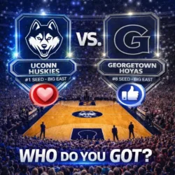Huskies vs. Hoyas Tip-Off Moved to Prime Time for Bubble Battle