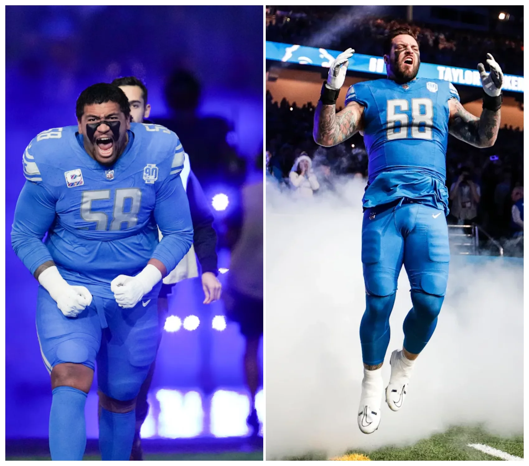 Cover Image for Penei Sewell never asked for this… but now everything runs through him 👀🦁  With one major move, Detroit’s entire offensive line just became a question mark — and Sewell is right at the center of it. Sliding him to a new role could unlock the whole unit… or create risks no one saw coming.  We’re talking about an All-Pro talent being asked to adjust, to lead, and to carry even more weight than before. Not because he has to — but because he can.  Brad Holmes calls it flexibility. Others might call it a gamble.  Either way, this decision could shape the entire season.  Is this a genius move… or the start of something risky?