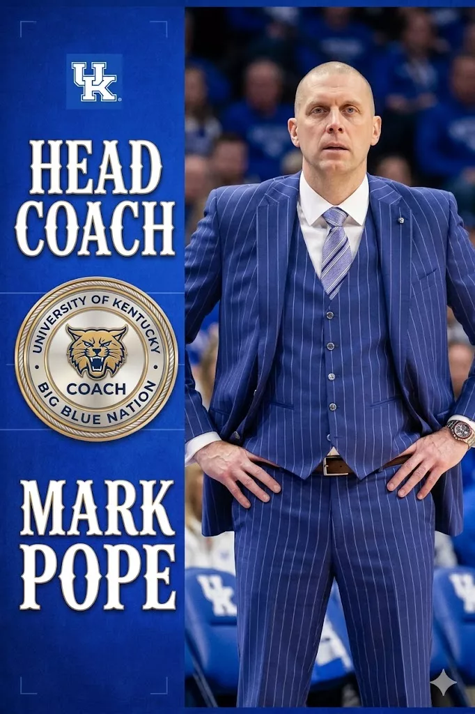 Cover Image for BREAKING NEWS: Kentucky Wildcats Part Ways with Head Coach Mark Pope After Two-Year Tenure