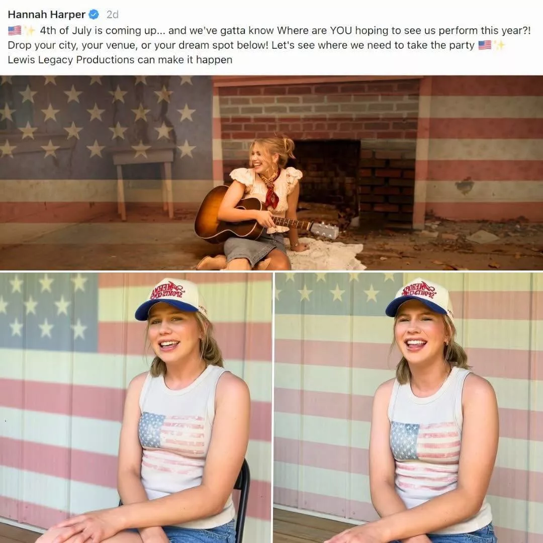 Cover Image for HANAH HARPER ISN’T JUST RISING—SHE’S TAKING OVER, and she’s bringing the celebration straight to YOU!!!