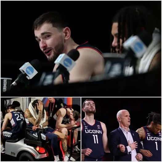 Cover Image for “Sorry, if you’re not a real fan, please leave.” The head coach of UConn, Dan Hurley, broke his silence and delivered a strong message directly to fans