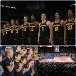 No one saw it coming—but what happened after the final buzzer between Michigan Wolverines basketball and Arizona basketball turned a routine win into something no one inside that arena will ever forget.