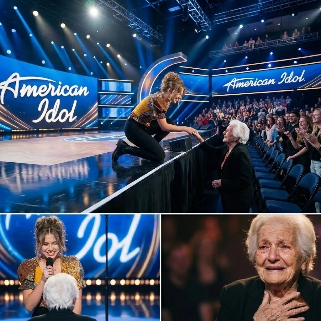Cover Image for SHE DIDN’T SING FOR THE CROWD — SHE SANG FOR ONE GRANDMOTHER.