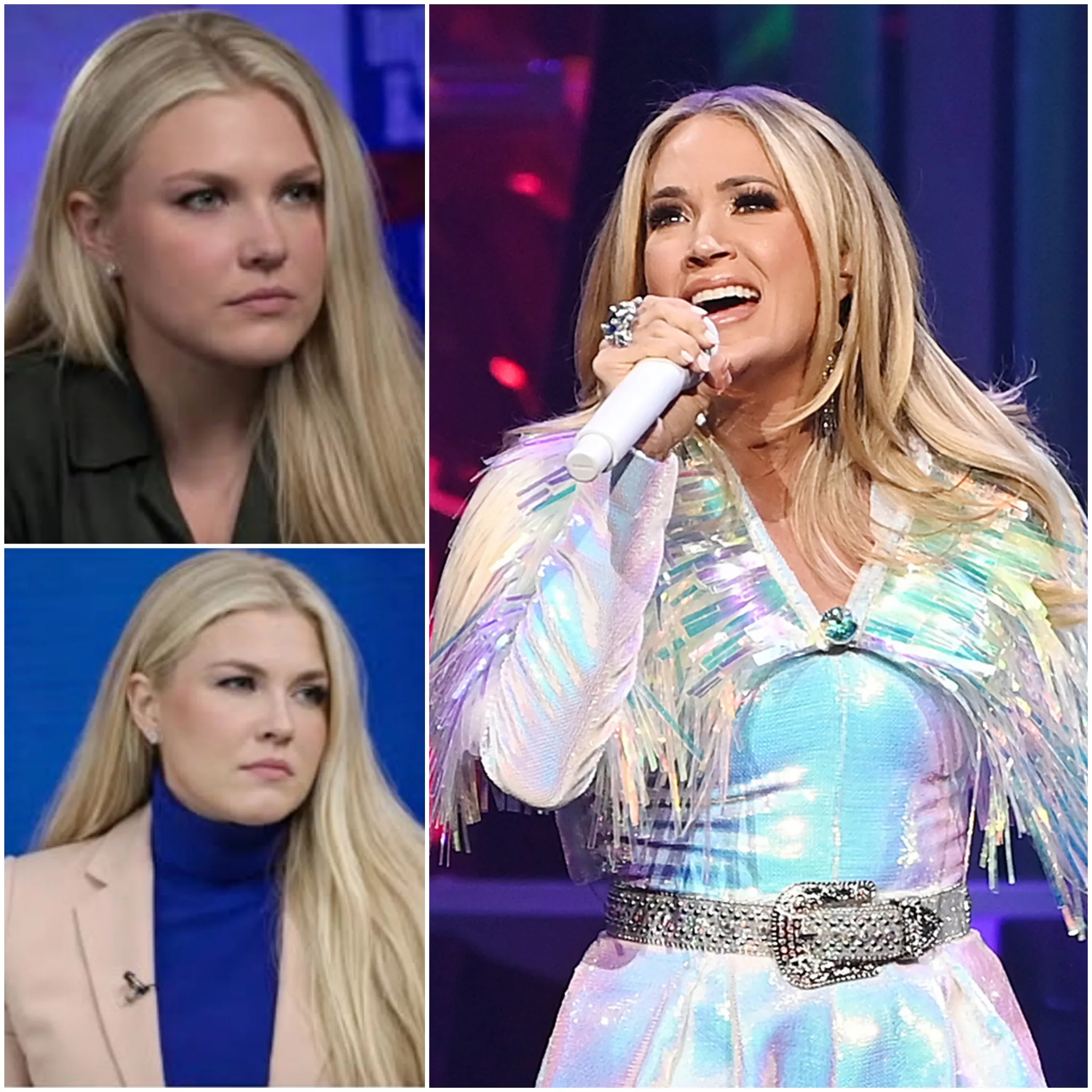 Cover Image for Erika Kirk Insults Carrie Underwood: “Sit down, you 40-year-old singer” — But Her Response Shocked the Entire Nation
