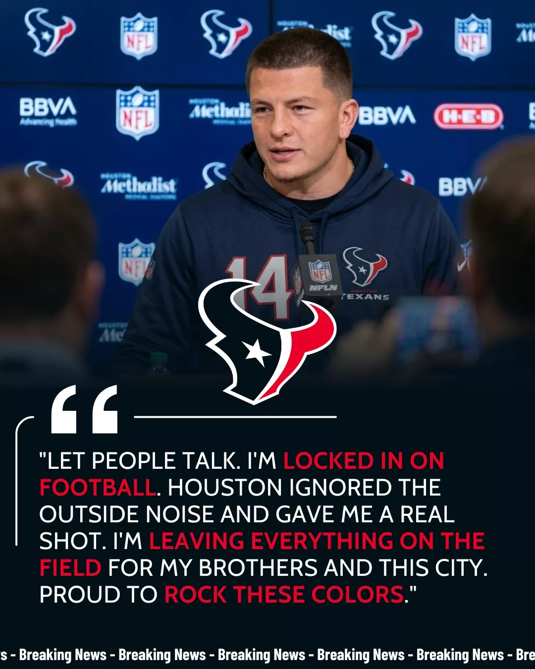 Cover Image for 🚨 Undrafted Heisman Finalist Rejects Baltimore, Embraces Fresh Start in Houston With Position Change